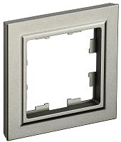 Рамка универсальная IEK Brite РУ-1-БрШ 1-м. шампань картинка